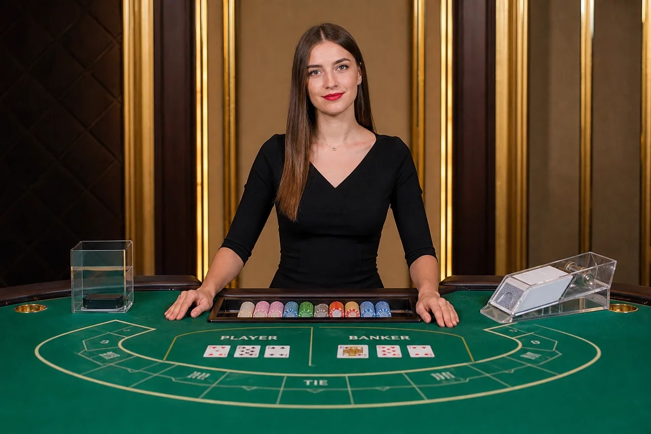 Live baccarat