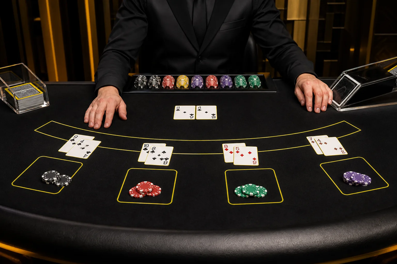 Live blackjack